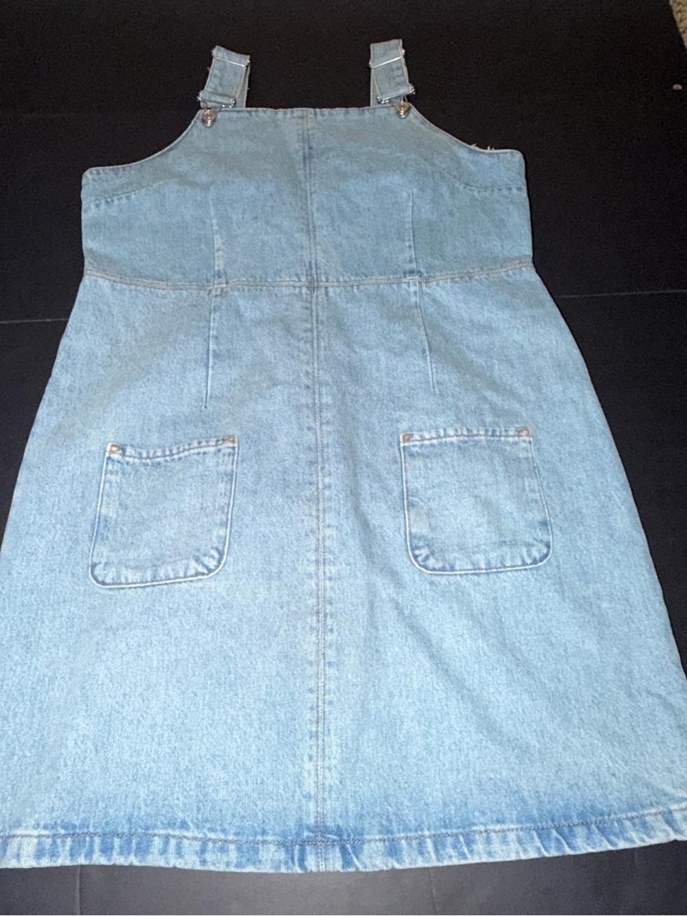 ASOS Light Wash Denim Dress Size 12